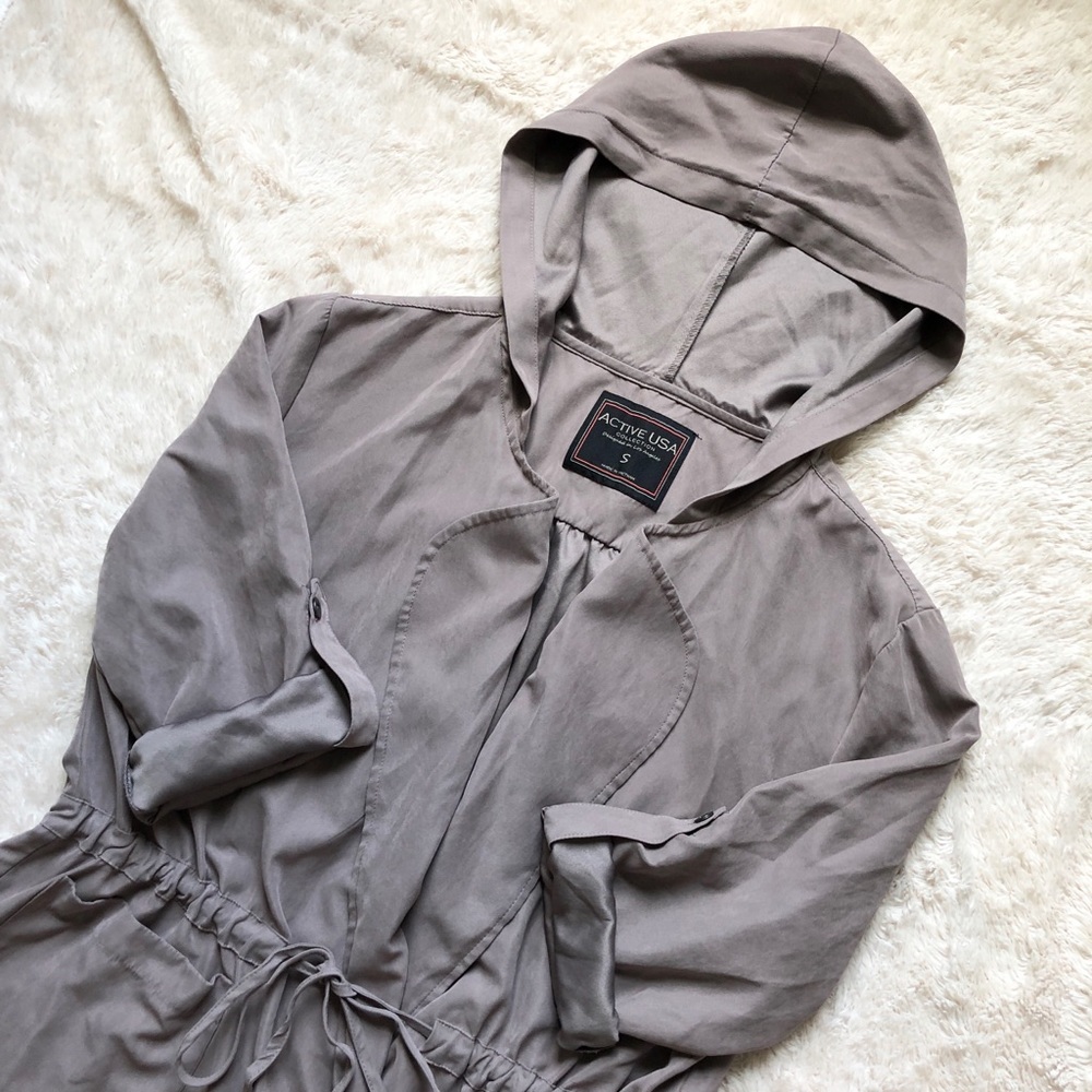 Active USA Taupe Utility Jacket